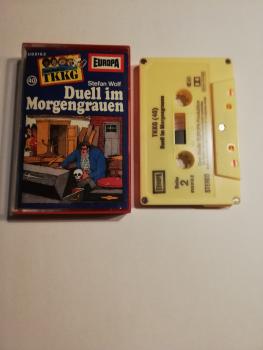 TKKG Folge 40 Duell im Morgengrauen 5-fach geschraubt Gelb 515819.2 Europa(Kleines Fenster)